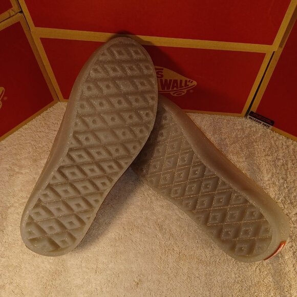 Vans Unisex Mule T Slip On (Glitter Gray) VN0005V8GF - Picture 11 of 12